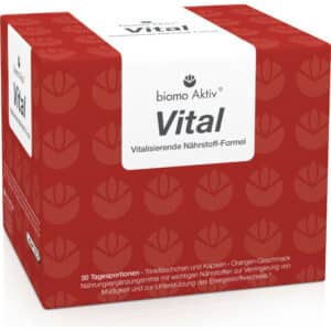 BIOMO Aktiv Vital Trinkflaschen 30-Tagesportionen