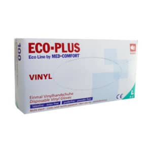 ECO-PLUS VINYL Gr. L Einmal Vinylhandschuhe