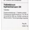 YOHIMBINUM HYDROCHLORICUM D 4 Tabletten