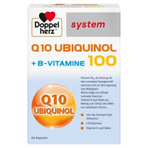 Doppelherz system Q10 UBIQUINOL 100  + B-VITAMINE