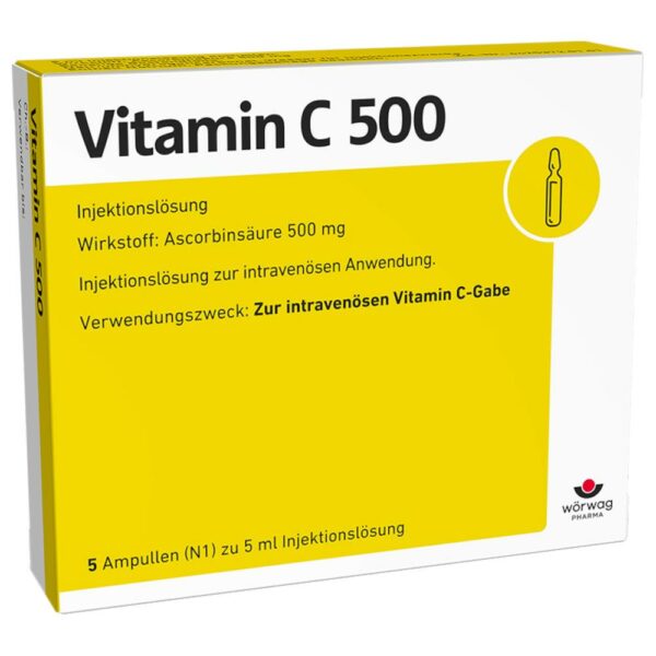 VITAMIN C 500 Ampullen