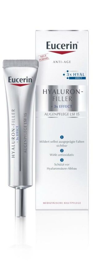 Eucerin HYALURON-FILLER + 3x EFFECT AUGENPFLEGE LSF 15