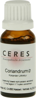 CERES Coriandrum Urtinktur