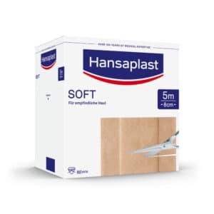 Hansaplast SOFT Pflaster 8cm x 5m