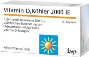 VITAMIN D3 Köhler 2.000 IE Kapseln
