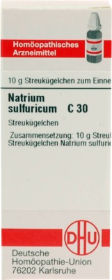 NATRIUM SULFURICUM C 30 Globuli