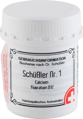 SCHÜSSLER Nr.1 Calcium fluoratum D 12 Tabletten