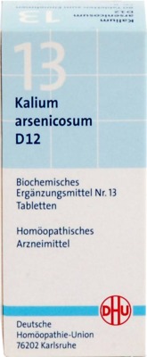 BIOCHEMIE DHU 13 Kalium arsenicosum D 12 Tabletten