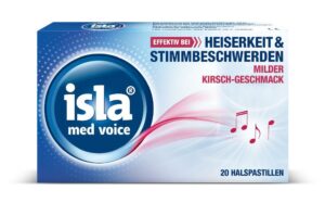 isla med voice Halspastillen