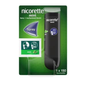 nicorette mint Spray 1 mg/Sprühstoß