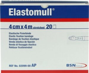 Elastomull 4cmx4m streched Elastische Fixierbinde