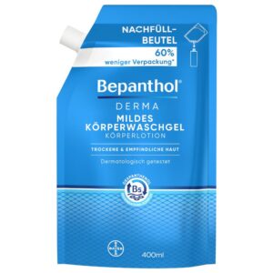 Bepanthol DERMA Mildes Körperwaschgel Nachbüllbeutel