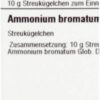 AMMONIUM BROMATUM D 6 Globuli