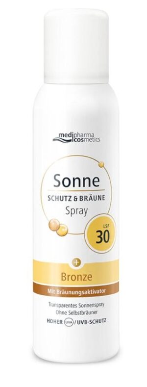 medipharma cosmetics Sonne SCHUITZ & BRÄUNE LSF 30 Aerosol-Spray