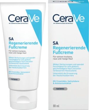 CeraVe SA Regenerierende Fußcreme