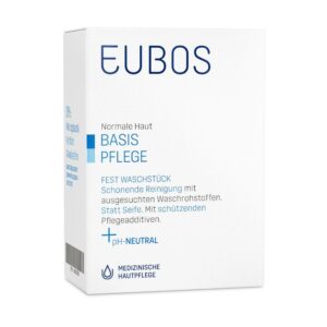 EUBOS Seifenstück blau unparfümiert
