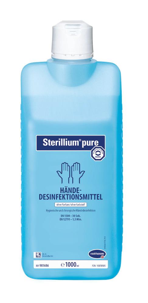 Sterillium pure HÄNDEDESINFEKTIONSMITTEL 1L
