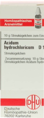 ACIDUM HYDROCHLORICUM D 12 Globuli