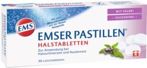 EMSER Pastillen mit Salbei zuckerfrei