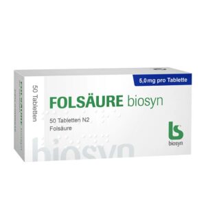 FOLSÄURE 5 mg Tabletten