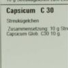 CAPSICUM C 30 Globuli