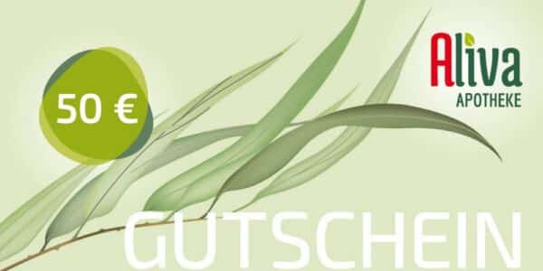 Aliva Geschenkgutschein 50 Euro