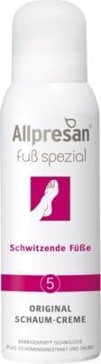 Allpresan Fuß spezial Nummer 5 Original Schaum-Creme Schwitzende Füße