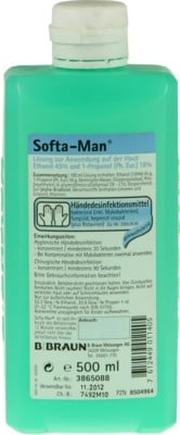 SOFTA MAN Händedesinfektion Spenderflasche