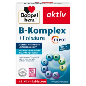 Doppelherz aktiv B-Komplex + Folsäure