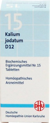 BIOCHEMIE DHU 15 Kalium jodatum D 12 Tabletten