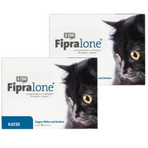 Fipralone Floh- & Zeckenschutz Katze Doppelpack