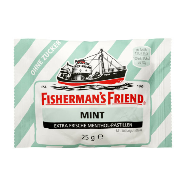 FISHERMANS FRIEND mint ohne Zucker Pastillen