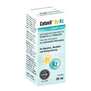 Cefavit D3 K2 Liquid Pur Tropfen Zum Einnehmen