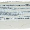 ARNICA PLANTA tota D 20/Equisetum arv.D 20 aa Amp.