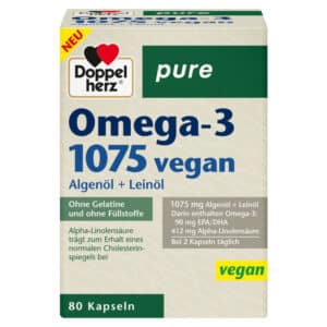 Doppelherz pure Omega-3 1075 vegan