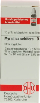 MYRISTICA SEBIFERA D 3 Globuli