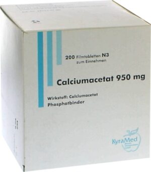 CALCIUMACETAT 950 mg Filmtabletten