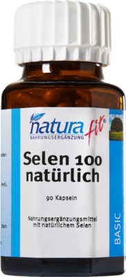 NATURAFIT Selen 100 natürlich Kapseln