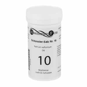 HOMOEOPATHIEFUCHS Schüssler-Salz Nummer 10 Natrium sulfuricum D6 Biochemie