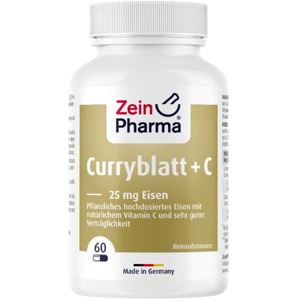 Zein Pharma Curryblatt + C 25mg Eisen