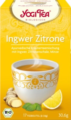 YOGI TEA Ingwer Zitrone Bio Filterbeutel