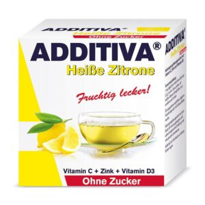 ADDITIVA heiße Zitrone Pulver ohne Zucker