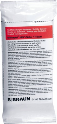 MELISEPTOL HBV Tücher Nachfüllpackung