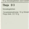THUJA D 3 Globuli