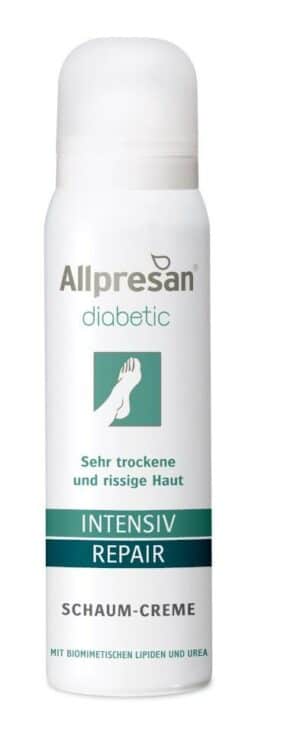 Allpresan diabetic INTENSIV + repair mit Urea Schaum-Creme