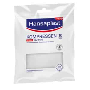 Hansaplast KOMPRESSEN STERIL 10x10 cm