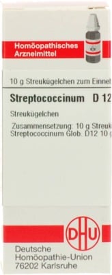 STREPTOCOCCINUM D 12 Globuli