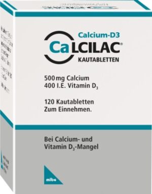 Calcilac 500mg/400 I.E.