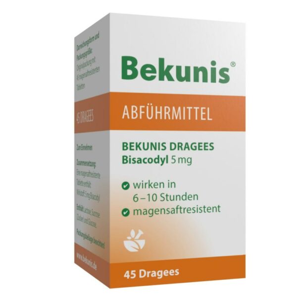 Bekunis Dragees Bisacodyl 5mg