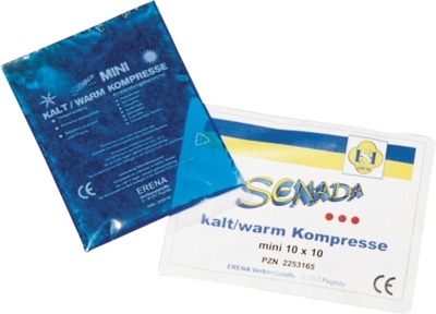 SENADA Kalt-Warm Kompresse mini 10x10 cm